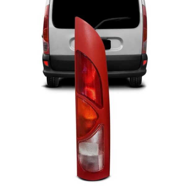 Lanterna Traseira Kangoo 1997 A 2006 Vermelha Lado Direito