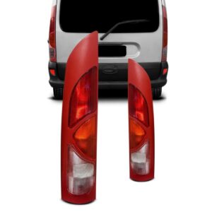 Lanterna Traseira Kangoo 1997 A 2006 Vermelha Lado Direito