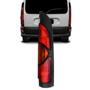 Lanterna Traseira Kangoo Furgao 1997 A 2006 Mascara Preta Lado Direito
