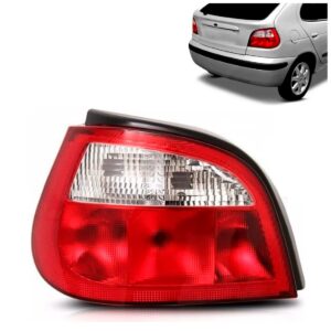 Lanterna Traseira Megane 2000 A 2004 Hatch Bicolor Oferta Lado Esquerdo
