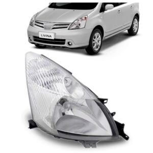 Farol Livina 2009 2010 2011 2012 2013 2014 1ª Linha - Direito/passageiro