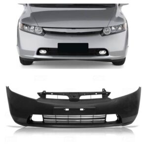 Envolvente Dianteiro Civic 2006 A 2008 Com Furo Novo Preto