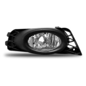 Farol Milha Auxiliar Civic 09 2010 2011 Com Moldura 1ª Linha Direita Passageiro