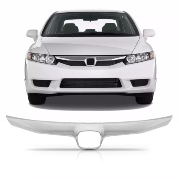 Friso Grade Honda Civic 2009 2010 2011 2012 Cromado