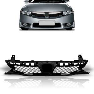 Grade Radiador Honda Civic 2009 2010 2011 2012 1a Linha Preto