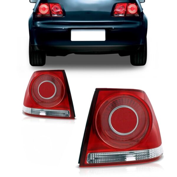 Lanterna Traseira Bora 08 09 2010 2011 2012 Bicolor 1ª Linha Esquerdo Bicolor