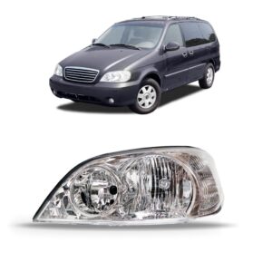 Farol Carnival 2002 A 2004 Foco Duplo 1ª Linha Esquerdo/motorista