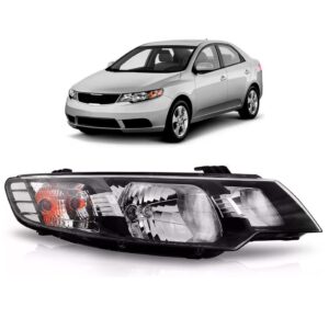 Farol Cerato 09 2010 2011 2012 2013 Manual/eletrico 1ª Linha - Direito/passageiro