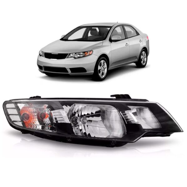 Farol Cerato 09 2010 2011 2012 2013 Manual/eletrico 1ª Linha - Direito/passageiro