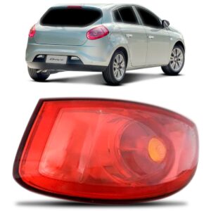 Lanterna Traseira Bravo 2011 2012 2013 2014 Toda Vermelha Lado Esquerdo