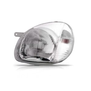 Farol Hyundai Atos 1998 1999 2000 Elétrico 1ª Linha - Esquerdo/motorista