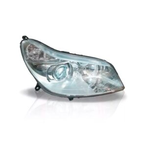 Farol Para Citroen C5 06/08 Lente Lisa Em Acrílico 1ª Linha Direito/passageiro