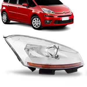 Farol Citroen C4 Grand Picasso 2008 09 2010 2011 2012 Ambar. Lado Direito