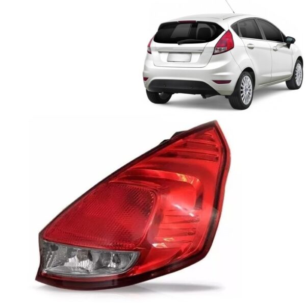 Lanterna Traseira Para Ford New Fiesta Hatch 2011 2012 2013 Lado Direito