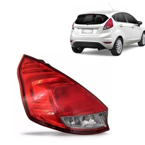Lanterna Traseira Para Ford New Fiesta Hatch 2011 2012 2013 Lado Esquerdo