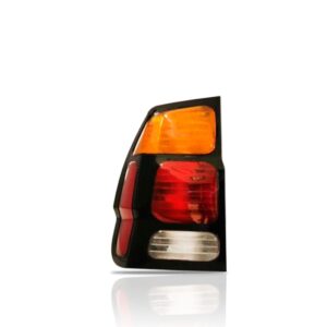 Lanterna Traseira Pajero Sport 2000 A 2004 Cristal Aro Preto Lado Esquerdo