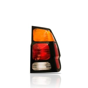 Lanterna Traseira Pajero Sport 2000 A 2004 Cristal Aro Preto Lado Direito