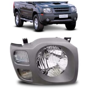 Farol Xterra 2003 2004 2005 2006 Moldura Cinza 1ª Linha Direito/passageiro