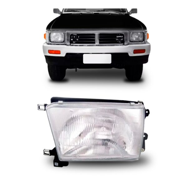 Farol Toyota Hilux Sw4 1996 1997 1998 Raiado 1ª Linha Esquerdo/motorista