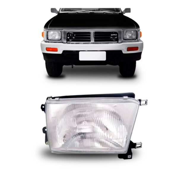 Farol Toyota Hilux Sw4 1996 1997 1998 Raiado 1ª Linha Direito/passageiro