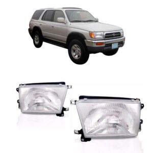 Farol Toyota Hilux Sw4 1996 1997 1998 Raiado 1ª Linha Direito/passageiro