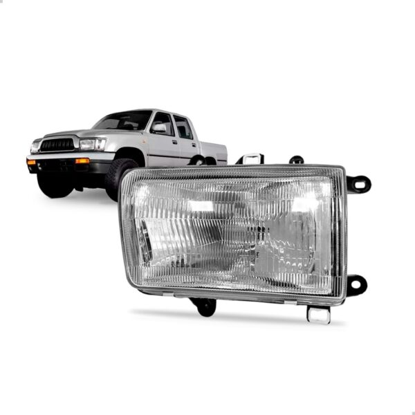 Farol Dianteiro Hilux Srv 02 A 2004 Sw4 1992 A 1995 1ª Linha Esquerdo/motorista