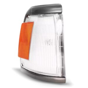 Sinaleira Dianteira Hilux 4x2 1992 A 2001 Aro Cinza Lado Esquerdo