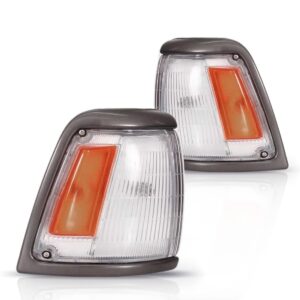 Sinaleira Dianteira Hilux 4x2 1992 A 2001 Aro Cinza Lado Direito