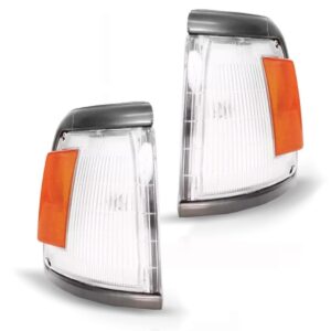 Sinaleira Dianteira Hilux 4x2 1992 A 2001 Aro Cinza Lado Direito