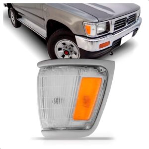 Sinaleira Seta Hilux 93 94 95 96 97 98 99 00 01 Aro Cromado Esquerdo