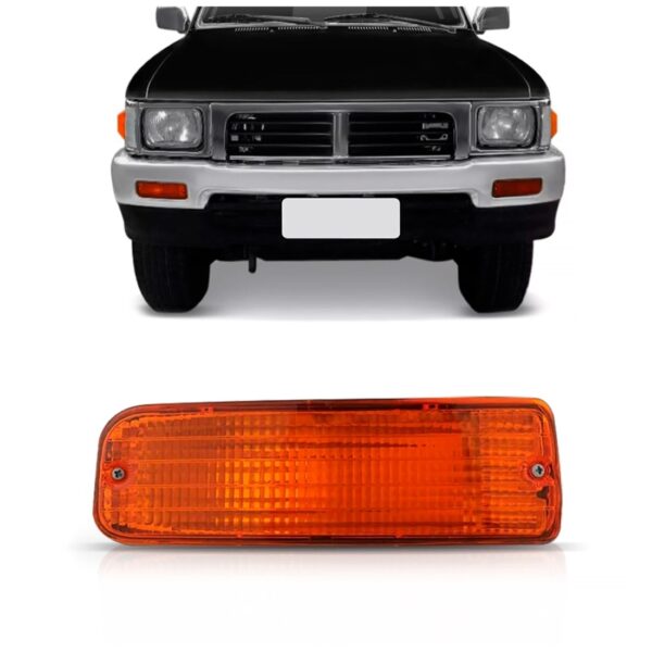 Sinaleira Seta Parachoque Hilux Sw4 1996 1997 1998 Ambar Lado Direito