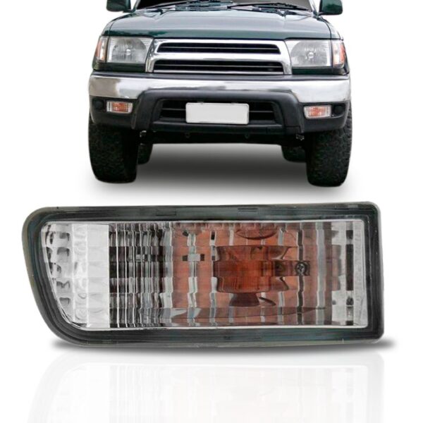 Sinaleira Seta Parachoque Hilux Sw4 99 00 2001 2002 Cristal Lado Esquerdo