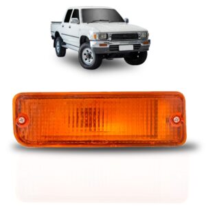 Pisca Seta Parachoque Hilux 1992 À 2001 Lado Direito