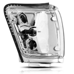 Sinaleira Hilux Sw4 1992 93 94 95 1996 Cristal Com Cromado Lado Esquerdo