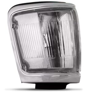 Sinaleira Hilux Sw4 1992 93 94 95 1996 Cristal Com Cromado Lado Esquerdo