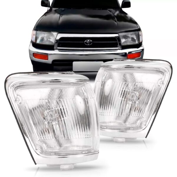 Lanterna Seta Hilux Sw4 1992 A 1996 Cristal Aro Cinza Ld Direito