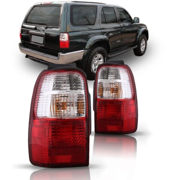 Lanterna Traseira Para Hilux Sw4 2002 2003 2004 2005 Bicolor Lado Esquerdo