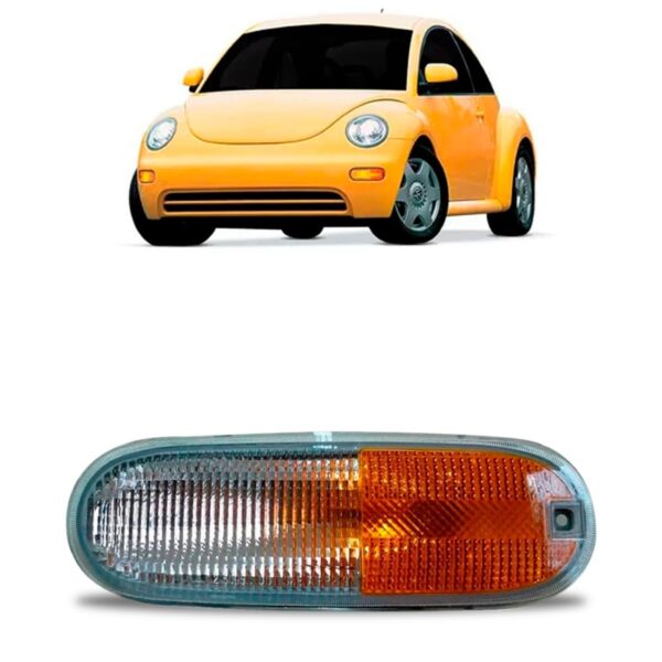 Sinaleira New Beetle 98 99 00 01 02 03 A 06 Cristal Âmbar Lado Esquerdo