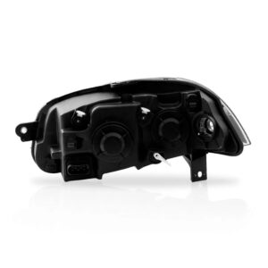 Farol Palio 10 11 12 Siena 08 09 10 11 12 Cromado Aro Preto Lado Direito