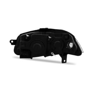 Farol Palio 10/12 Siena 2008/10 Preto Anel Cromado 1ª Linha - Direito/passageiro