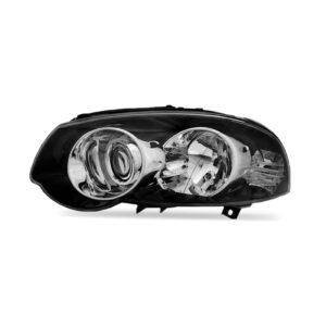 Farol Palio 10/12 Siena 2008/10 Preto Anel Cromado 1ª Linha Esquerdo/motorista