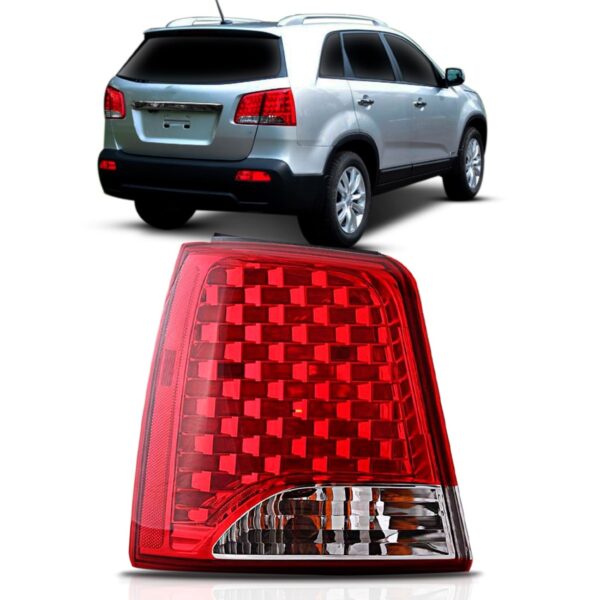 Sinaleira Traseira Sorento 2010/2012 Soquete Lampada S/led Lado Esquerdo