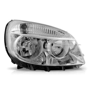 Farol Doblo 09 2010 A 13 Manual E Eletrico Cromado 1ª Linha Esquerdo/motorista