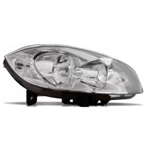 Farol Fiat Linea 08 09 10 2011 2012 2013 2014 2015 1ª Linha - Esquerdo/motorista