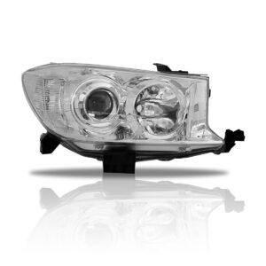 Farol Para Hilux Sw4 09 2010 11 Foco Duplo Cromado 1ª Linha - Direito/passageiro