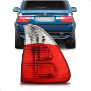 Lanterna Traseira Para Bmw X5 2004 2005 Bicolor Lado Direito