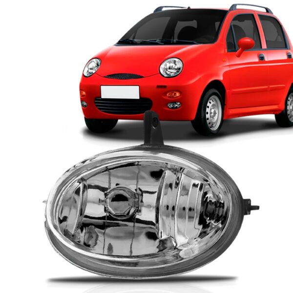 Farol Milha B11 2003 Mascara Cromada Com Foco Duplo 1ª Linha Esquerdo Motorista