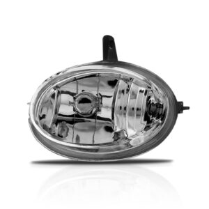 Farol Milha B11 2003 Mascara Cromada Com Foco Duplo 1ª Linha Esquerdo Motorista