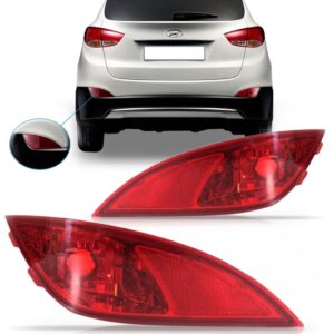 Refletor Parachoque Traseiro Ix35 2010 11 2012 2013 Vermelho Lado Direito