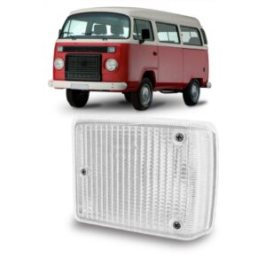 Sinaleira Kombi Clipper 1975 76 77 78 79 80/2009 Cristal Lado Esquerdo